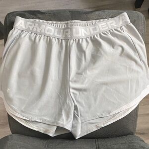 Under Armour Gray Women's Lightweight Workout Shorts